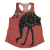 Australia Emu Aboriginal Custom Women Racerback Singlet - Emu Dreamtime Women Racerback Singlet