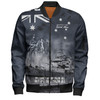 Australia Anzac Day Bomber Jacket - Remember All The Battles Fought Bomber Jacket