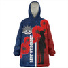 Australia Anzac Day Snug Hoodie - Lest We Forget Remebrance Day (Blue) Snug Hoodie