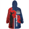 Australia Anzac Day Snug Hoodie - Lest We Forget Remebrance Day (Blue) Snug Hoodie