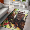 Australia Area Rug - Kookaburra with Waratah