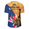 Australia Anzac Day Rugby Jersey - Anzac Day Flag Lest We Forget Rugby Jersey