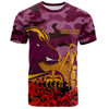 Brisbane Broncos T-Shirt - Brisbane Broncos Anzac Day Lest We Forget