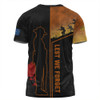 Australia Anzac Day T-shirt - Anzac Day Lest We Forget Poppy T-shirt
