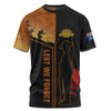 Australia Anzac Day T-shirt - Anzac Day Lest We Forget Poppy T-shirt