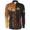 Australia Anzac Day Long Sleeve Shirt - Anzac Day Lest We Forget Poppy Long Sleeve Shirt