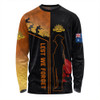 Australia Anzac Day Long Sleeve T-shirt - Anzac Day Lest We Forget Poppy Long Sleeve T-shirt