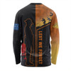 Australia Anzac Day Long Sleeve T-shirt - Anzac Day Lest We Forget Poppy Long Sleeve T-shirt
