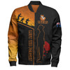 Wests Tigers Bomber Jacket - Anzac Day Lest We Forget Poppy