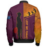 Brisbane Broncos Bomber Jacket - Anzac Day Lest We Forget Poppy