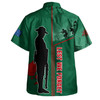 South Sydney Rabbitohs Hawaiian Shirt - Anzac Day Lest We Forget Poppy