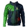 Canberra Raiders Hoodie - Anzac Day Lest We Forget Poppy
