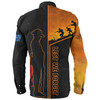 Wests Tigers Long Sleeve Shirt - Anzac Day Lest We Forget Poppy