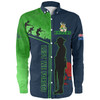 Canberra Raiders Long Sleeve Shirt - Anzac Day Lest We Forget Poppy