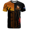Wests Tigers T-Shirt - Anzac Day Lest We Forget Poppy