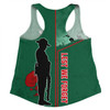 South Sydney Rabbitohs Women Racerback Singlet - Anzac Day Lest We Forget Poppy