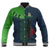 Canberra Raiders Baseball Jacket - Anzac Day Lest We Forget Poppy