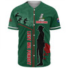 South Sydney Rabbitohs Baseball Shirt - Anzac Day Lest We Forget Poppy