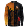 Wests Tigers Long Sleeve T-shirt - Anzac Day Lest We Forget Poppy