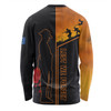 Wests Tigers Long Sleeve T-shirt - Anzac Day Lest We Forget Poppy