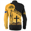 Australia Long Sleeve Shirt Custom Anzac Day Soldiers Lest We Forget Poppy