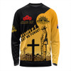 Australia Long Sleeve T-shirt Custom Anzac Day Soldiers Lest We Forget Poppy