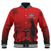 Australia Baseball Jacket Anzac Day Lest We Forget Red Poppy