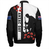Australia Bomber Jacket Anzac Day Lest We Forget Simple Style