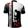Australia Polo Shirt Anzac Day Lest We Forget Simple Style
