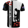Australia T-Shirt Anzac Day Lest We Forget Simple Style