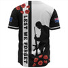 Australia Baseball Shirt Anzac Day Lest We Forget Simple Style