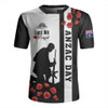 Australia Rugby Jersey Anzac Day Lest We Forget Simple Style