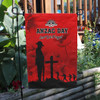 Australia Anzac Flag - Anzac Day Lest We Forget Red Poppy