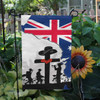 Australia Anzac Flag - Anzac Day With Map And Flag Australia