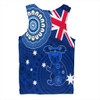 Australia Men Singlet Flag With Koala Aboriginal