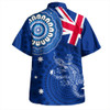 Australia Hawaiian Shirt Flag With Lizard Aboriginal