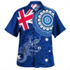 Australia Hawaiian Shirt Flag With Lizard Aboriginal