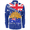 Australia Long Sleeve Shirt - Anzac Day Lest We Forget Australia Flag