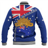 Australia Baseball Jacket - Anzac Day Lest We Forget Australia Flag