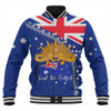 Australia Baseball Jacket - Anzac Day Lest We Forget Australia Flag