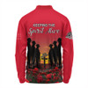 Australia Long Sleeve Polo Shirt - Anzac Day Australian Red Ensign