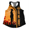 Australia Women Racerback Singlet Lest We Forget Style In My Heart