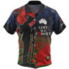 Australia Hawaiian Shirt - Custom Anzac Day Lest We Forget Red Poppies