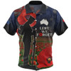 Australia Hawaiian Shirt - Custom Anzac Day Lest We Forget Red Poppies