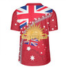 Australia Rugby Jersey - Anzac Day Lest We Forget Australian Red Ensign