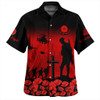 Australia Hawaiian Shirt Lest We Forget Red Poppies Special Style