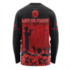 Australia Long Sleeve T-shirt Lest We Forget Red Poppies Special Style