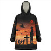 Australia Snug Hoodie Anzac Lest We Forget Sunset Soldiers Army