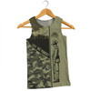 Australia Men Singlet - Anzac Day Honor The Fallen Thank The Living