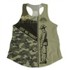 Australia Women Racerback Singlet - Anzac Day Honor The Fallen Thank The Living